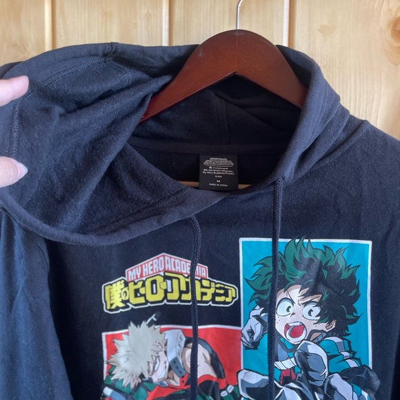 Bakugo My Hero Academia Graphic Hoodie, sz Medium - Picture 3 of 4